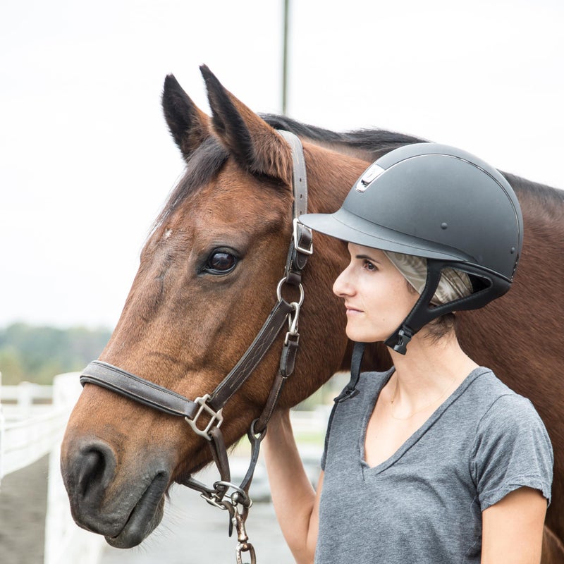 myMareCo Equestrian Headbands for Women, Under Riding Helmet Bands, Sportswear Wide Hair Wrap Suitable for Use with Bike Helmets, Yoga & Hiking - Image 5